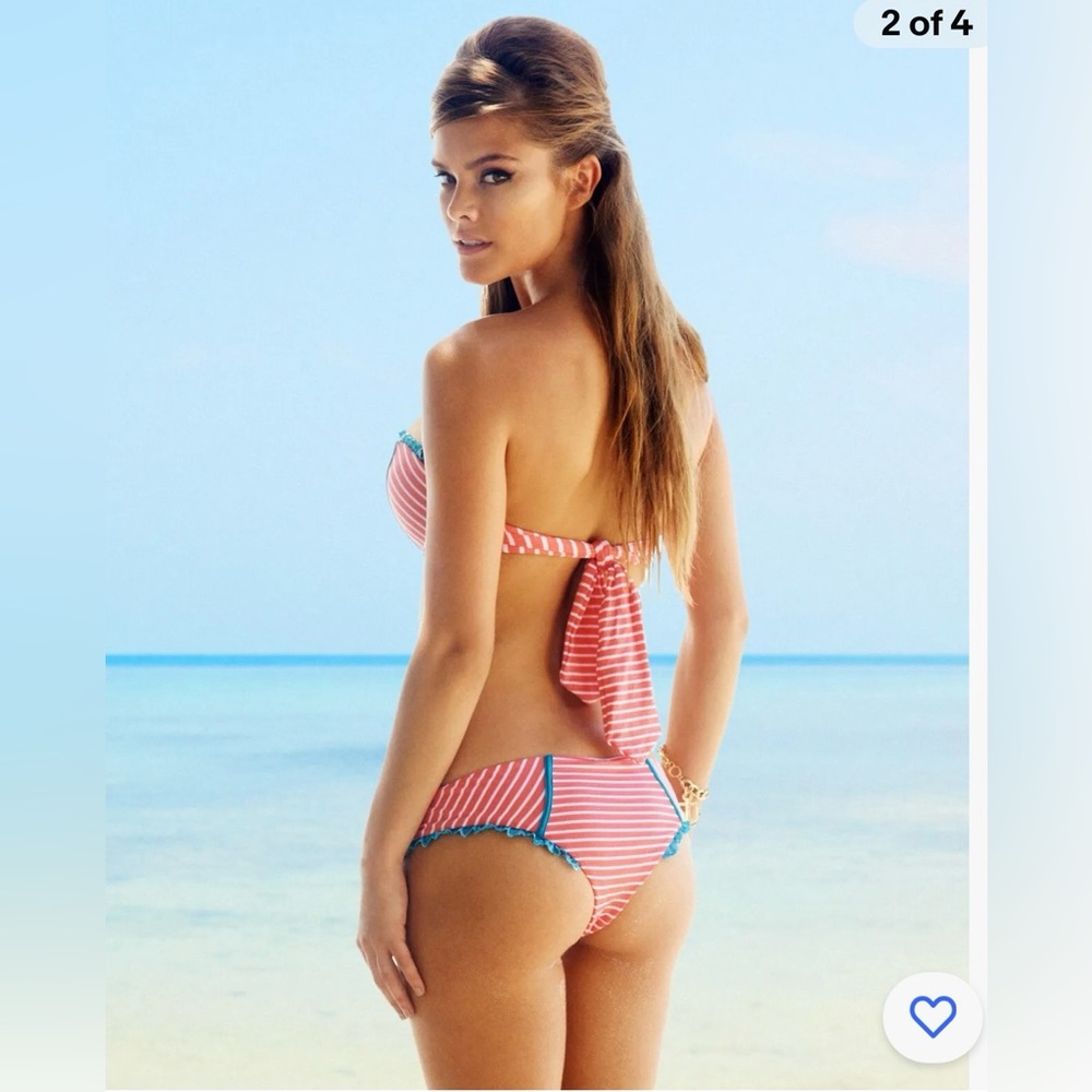 SOLD xxx NWT RARE beach bunny bikini XL/M set - Picture 4 of 15